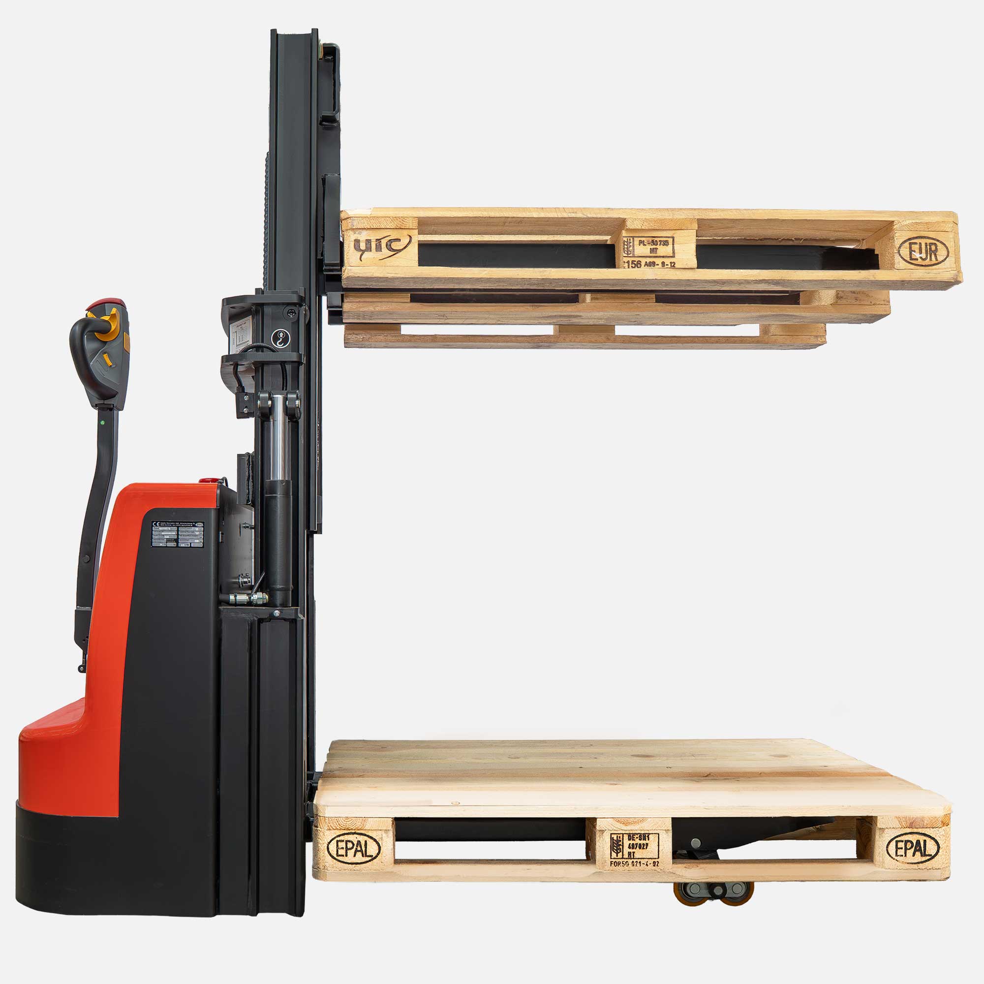 Elektro-Deichselstapler mit Initialhub 1500kg PLUS+ Gabelhöhe 1200mm