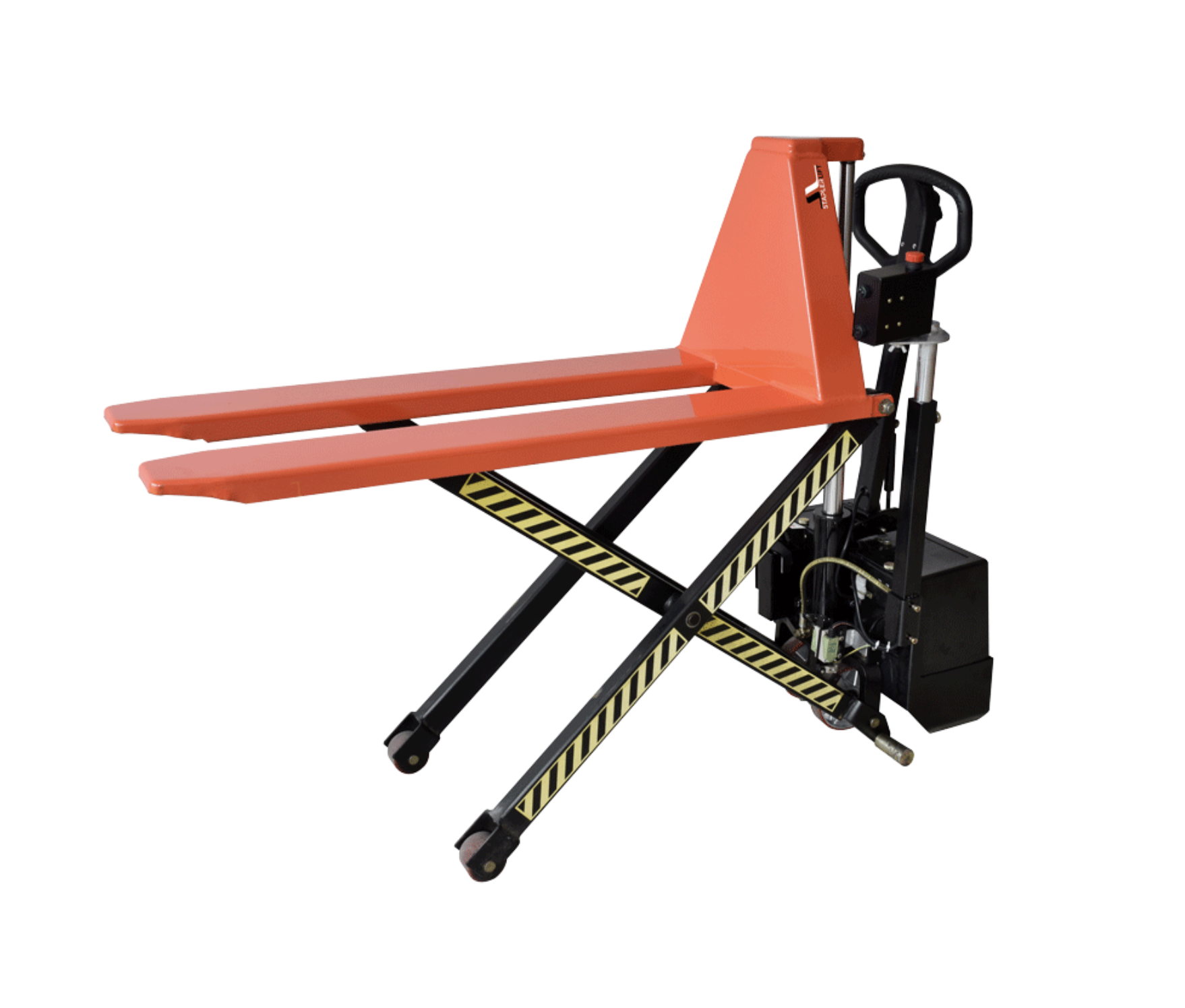Electric Scissorlift Pallet Truck with Automatic Positioning Sensor PLUS+