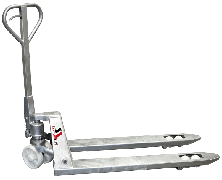 Gabelhubwagen verzinkt PLUS+