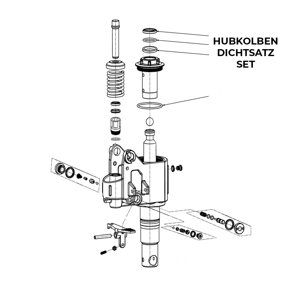 Piston Seal Kit for Pallet Trucks