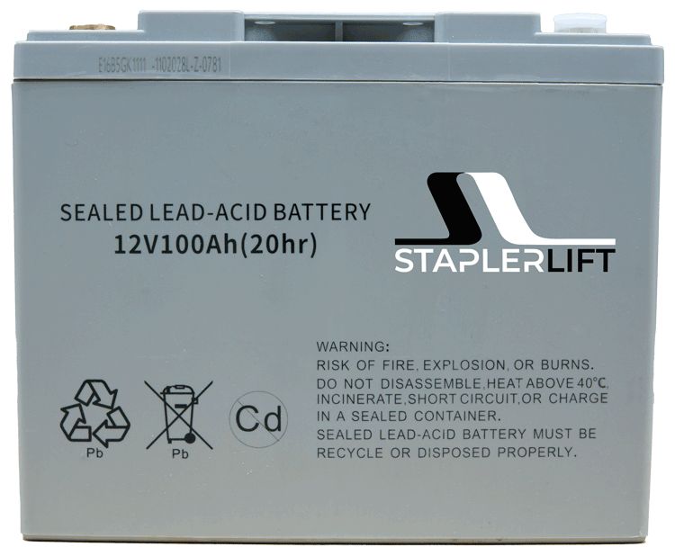 12V 100Ah AGM Batterie für Elektro Deichselstapler