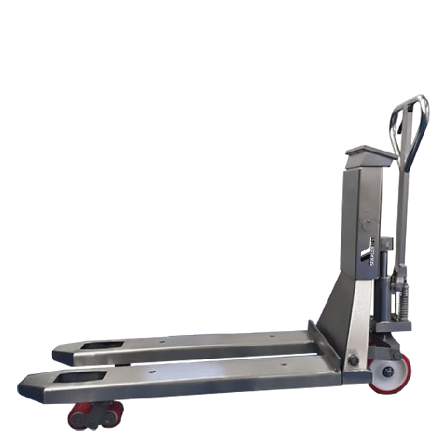 Wiegehubwagen Edelstahl 2500kg PLUS+