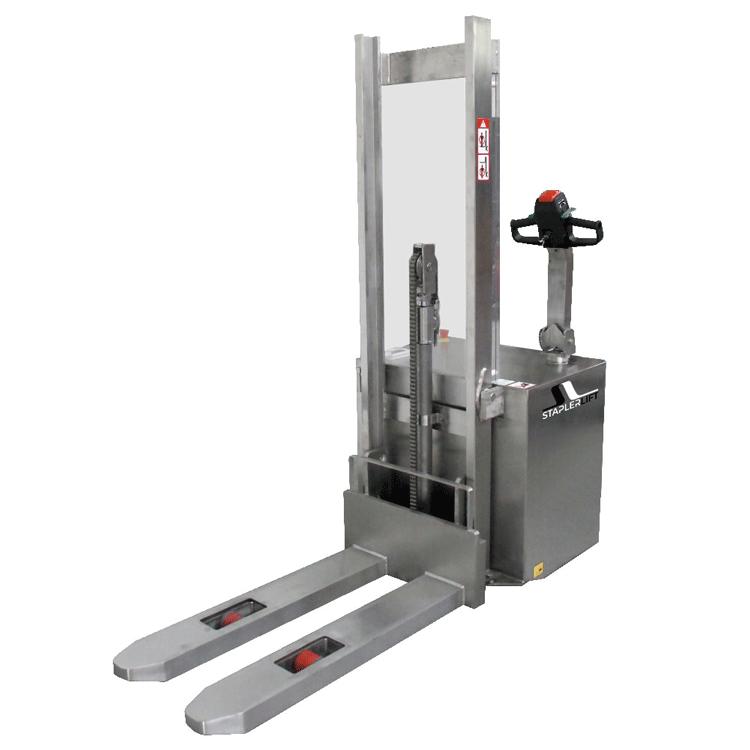 Elektro-Deichselstapler Edelstahl 1200kg PLUS+ Gabelhöhe 1650mm
