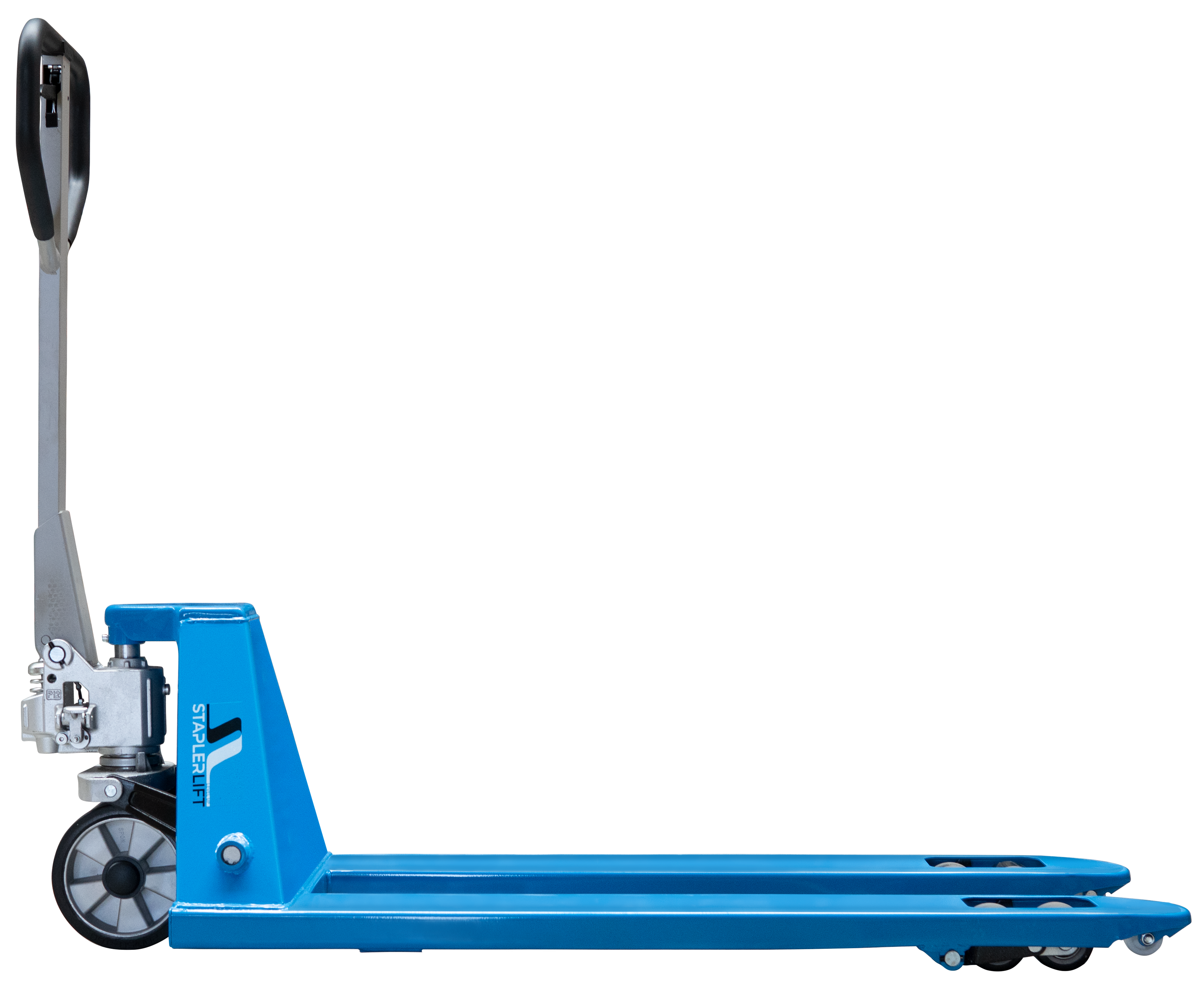 Gabelhubwagen 2500kg STANDARD Gummi / Tandem PU