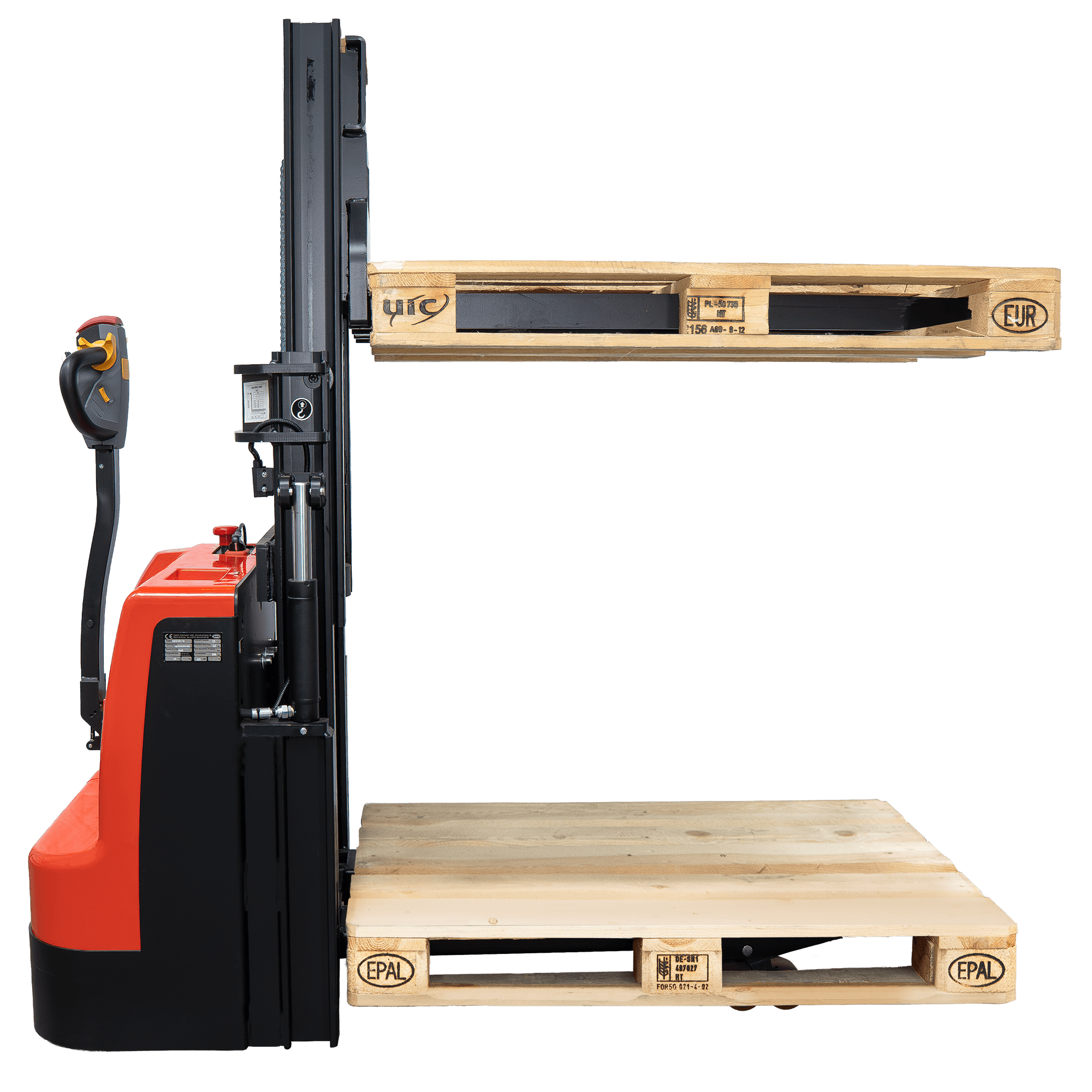 Elektro-Deichselstapler mit Initialhub 1500kg PLUS+ Gabelhöhe 1200mm