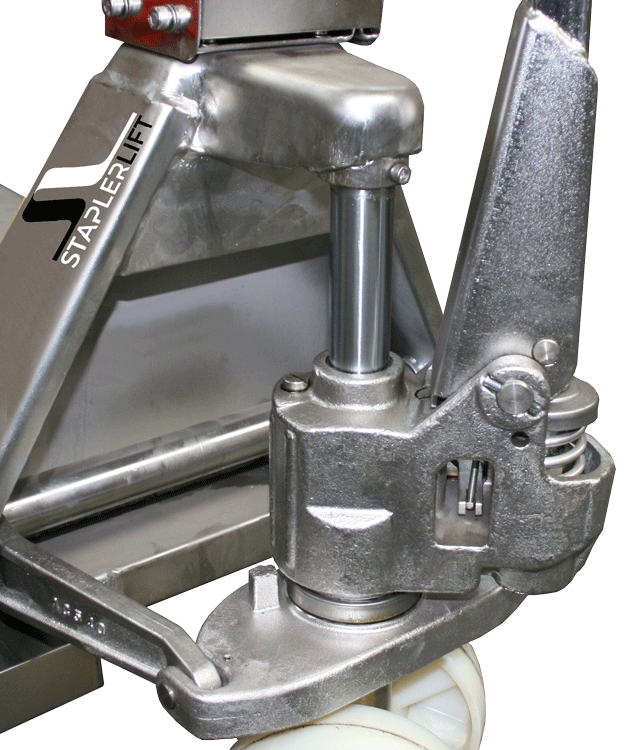 Wiegehubwagen Edelstahl 2000kg STANDARD